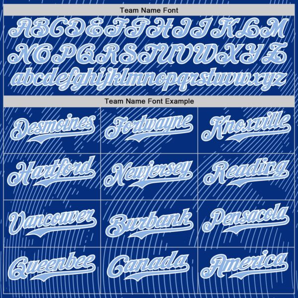 Custom Royal Light Blue-White Curve Lines Authentic Baseball Jersey