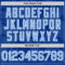 Custom Royal Light Blue-White Curve Lines Authentic Baseball Jersey