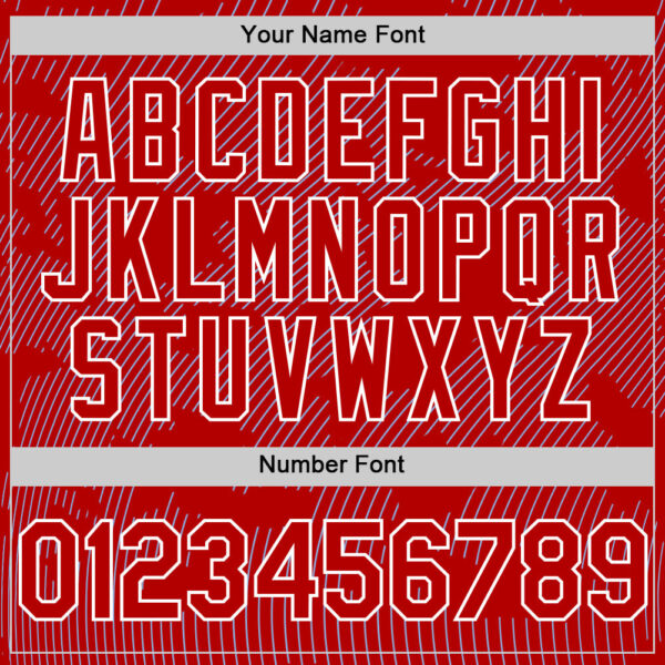 Custom Red Light Blue-White Curve Lines Authentic Baseball Jersey