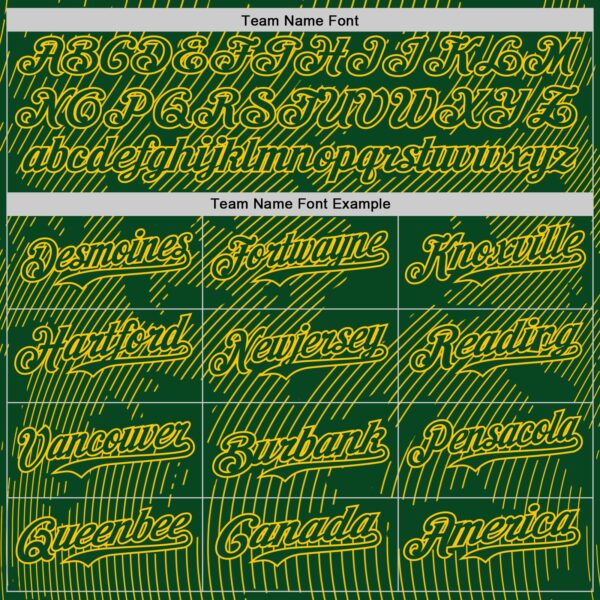 Custom Green Yellow Curve Lines Authentic Baseball Jersey