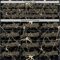 Custom Black Cream 3D Pattern Design Abstract Network Authentic Baseball Jersey