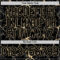 Custom Black Vegas Gold 3D Pattern Design Abstract Network Authentic Baseball Jersey