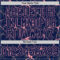 Custom Navy Medium Pink 3D Pattern Design Abstract Network Authentic Baseball Jersey