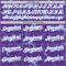 Custom Purple White-Light Blue 3D Pattern Design Abstract Network Authentic Baseball Jersey