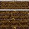 Custom Brown Old Gold 3D Pattern Design Abstract Network Authentic Baseball Jersey