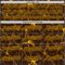 Custom Brown Gold 3D Pattern Design Abstract Network Authentic Baseball Jersey
