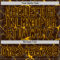 Custom Brown Gold 3D Pattern Design Abstract Network Authentic Baseball Jersey