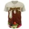 Custom Cream Brown-Old Gold Foodie Food Dessert Chocolate Fruit Authentic Baseball Jersey