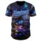 Custom Blue Thunder Blue-White Galaxy Star Authentic Baseball Jersey