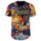 Custom Black Royal-Gold Galaxy Star Nebula Authentic Baseball Jersey