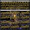 Custom Black Navy-Yellow Galaxy Star Authentic Baseball Jersey