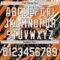 Custom Orange White Gray-Black 3D Pattern Design Motorcycle Motocross Skull Authentic Baseball Jersey