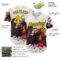 Custom White Yellow-Black 3D Pattern Design Motorcycle Motocross Skull Authentic Baseball Jersey