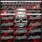 Custom Black Red-White 3D Pattern Design Motorcycle Motocross Skull Authentic Baseball Jersey
