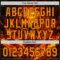 Custom Black-Bay Orange 3D Pattern Design Motorcycle Motocross Skull Flame Authentic Baseball Jersey