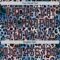 Custom Blue Black-Light Pink Leopard Print Authentic Baseball Jersey