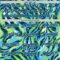 Custom Blue Navy Green-Ice Blue Zebra Stripe Authentic Baseball Jersey