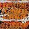 Custom Black Bay Orange-Yellow Leopard Print Tiger Stripe Authentic Baseball Jersey