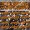 Custom Black Bay Orange-White Leopard Print Tiger Stripe Authentic Baseball Jersey