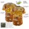Custom Brown-Yellow Zebra Stripe Print Authentic Baseball Jersey
