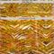 Custom Brown-Yellow Zebra Stripe Print Authentic Baseball Jersey