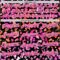 Custom Black Hot Pink-White Leopard Print Authentic Baseball Jersey