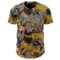 Custom Black-White Leopard Print Tropical Jungle Authentic Baseball Jersey