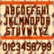 Custom City Cream Brown-Orange 3D Pattern Design Rabbit Authentic Baseball Jersey