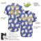 Custom Purple Old Gold-White 3D Pattern Design Goat Authentic Baseball Jersey