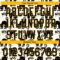 Custom White Black-Yellow 3D Pattern Design Cat Authentic Baseball Jersey