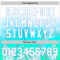 Custom White Light Blue 3D Pattern Design Music Festival Musical Instruments Authentic Baseball Jersey