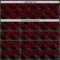 Custom Black Red 3D Pattern Design Slant Lines Authentic Baseball Jersey