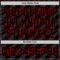 Custom Black Red 3D Pattern Design Slant Lines Authentic Baseball Jersey