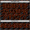 Custom Black Orange 3D Pattern Design Slant Lines Authentic Baseball Jersey