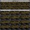 Custom Black Old Gold 3D Pattern Design Slant Lines Authentic Baseball Jersey