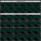Custom Black Kelly Green 3D Pattern Design Slant Lines Authentic Baseball Jersey