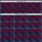 Custom Navy Red 3D Pattern Design Slant Lines Authentic Baseball Jersey