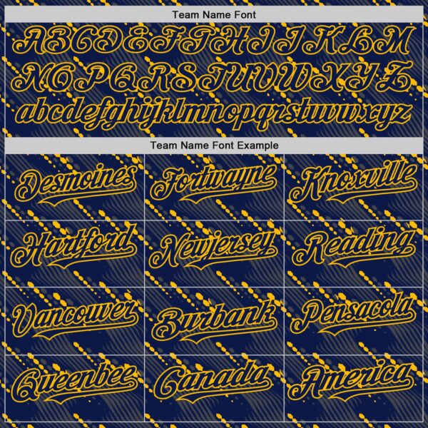 Custom Navy Red 3D Pattern Design Slant Lines Authentic Baseball Jersey