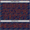 Custom Navy Orange 3D Pattern Design Slant Lines Authentic Baseball Jersey