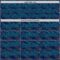 Custom Navy Teal 3D Pattern Design Slant Lines Authentic Baseball Jersey