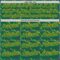 Custom Kelly Green-Gold 3D Pattern Design Slant Lines Authentic Baseball Jersey
