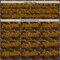 Custom Brown Gold 3D Pattern Design Slant Lines Authentic Baseball Jersey