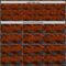 Custom Brown Orange 3D Pattern Design Slant Lines Authentic Baseball Jersey