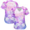 Custom Purple Light Pink-White 3D Pattern Design Jellyfish Authentic Baseball Jersey