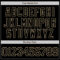 Custom Black Vegas Gold 3D Pattern Design Abstract Splatter Grunge Art Authentic Baseball Jersey