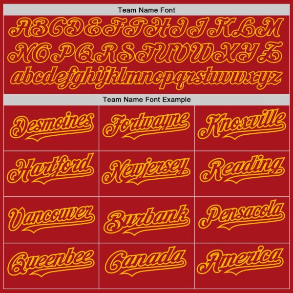 Custom Red Gold 3D Pattern Design Abstract Splatter Grunge Art Authentic Baseball Jersey