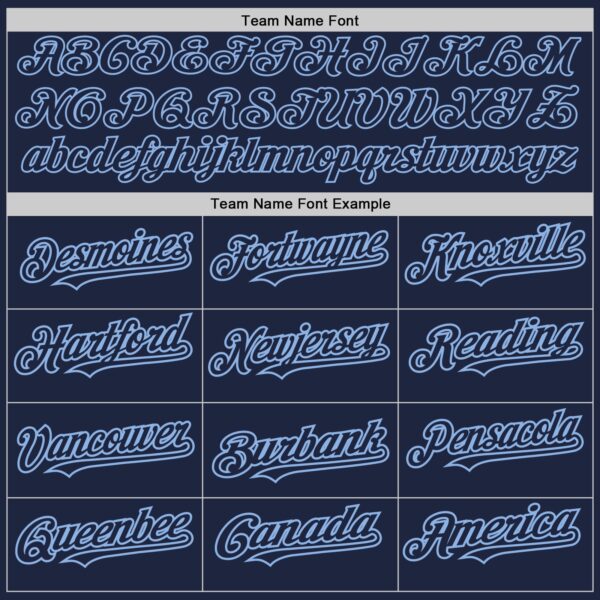 Custom Navy Light Blue 3D Pattern Design Abstract Splatter Grunge Art Authentic Baseball Jersey