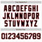 Custom White Black-Red 3D Pattern Design Abstract Sharp Shape Authentic Baseball Jersey