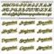 Custom White Royal-Yellow 3D Pattern Design Abstract Sharp Shape Authentic Baseball Jersey
