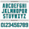 Custom White Teal-Black 3D Pattern Design Abstract Splash Authentic Baseball Jersey